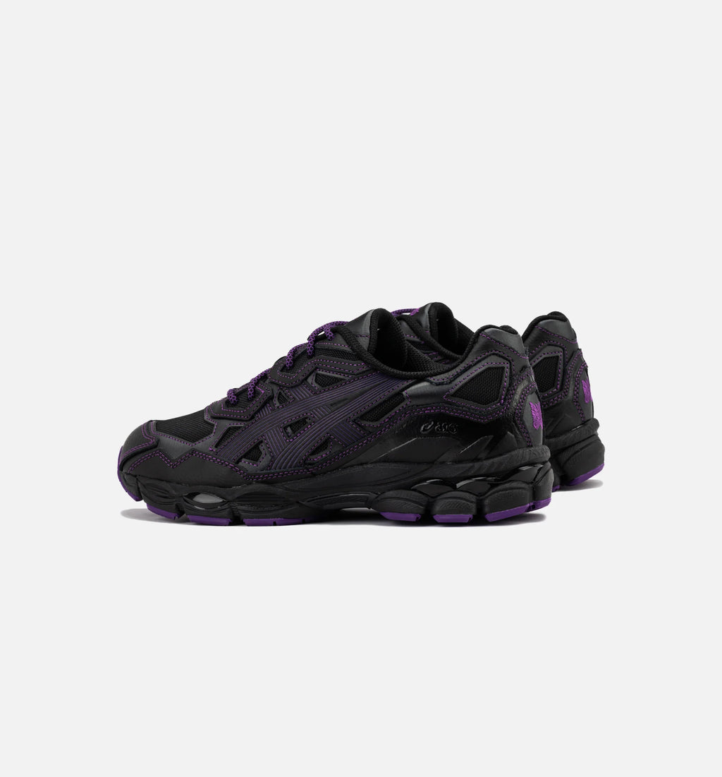 Needles Gel NYC Mens Running Shoe Black Purple