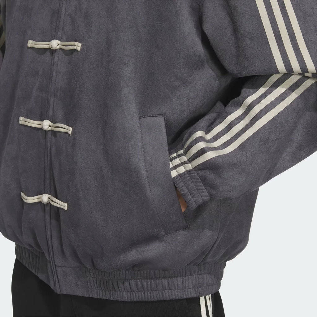 Adidas Chinese Jacket Dark Grey