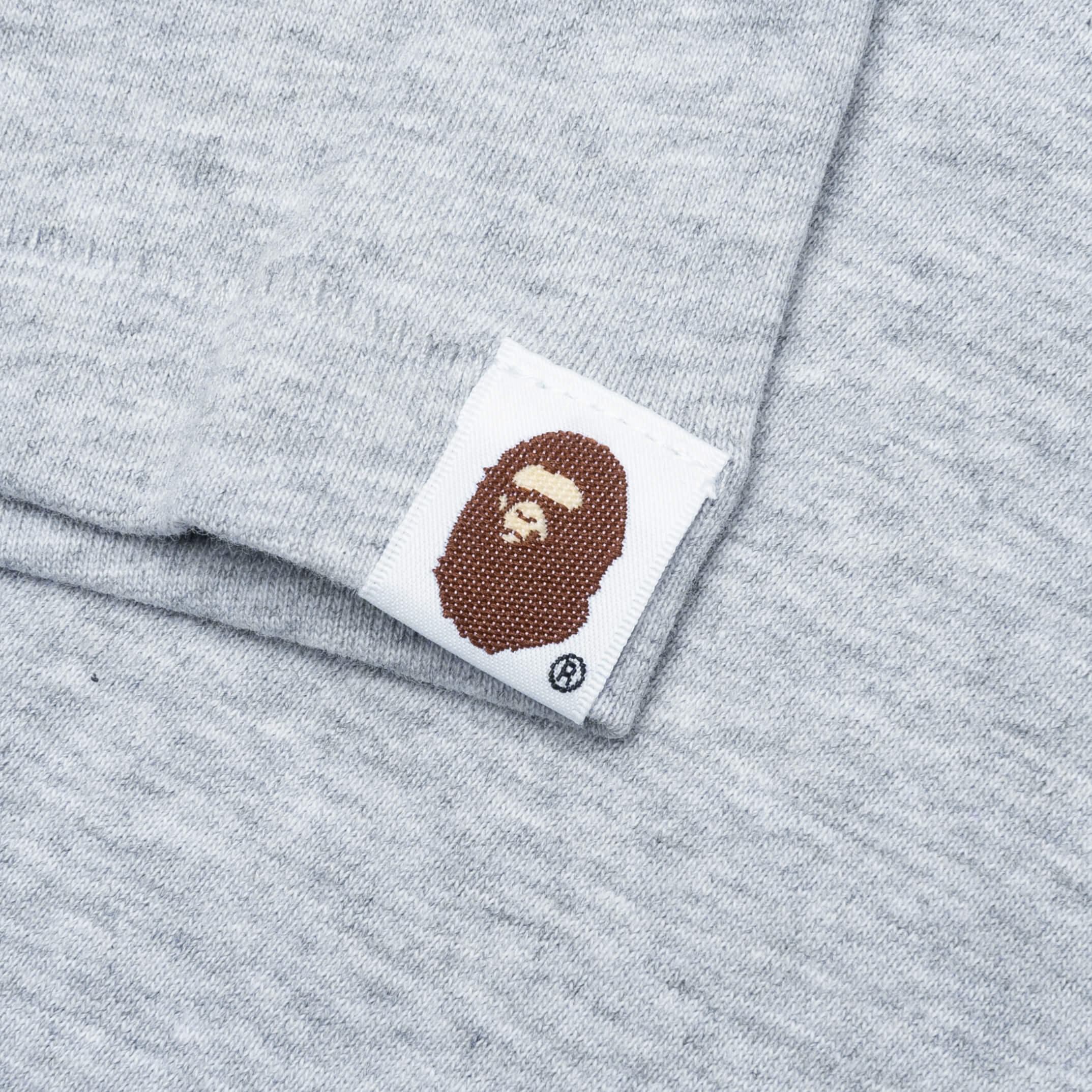 Feature x Bape College Relaxed Fit Tee Gray