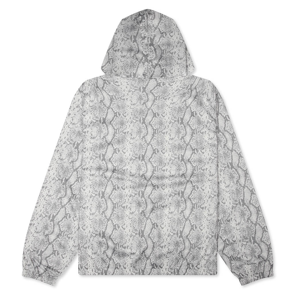 Athletic Mesh Zip Hood Snake