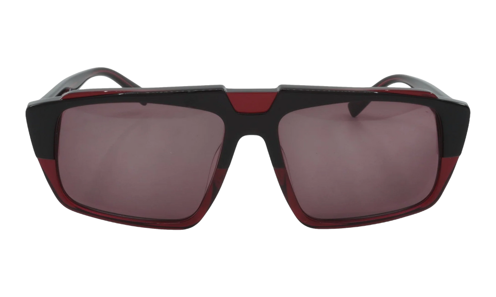 Aviator Sunglasses "Black/Wine" MCM693S-037