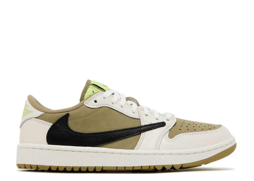 Travis Scott X Air Jordan 1 Low Golf Neutral Olive