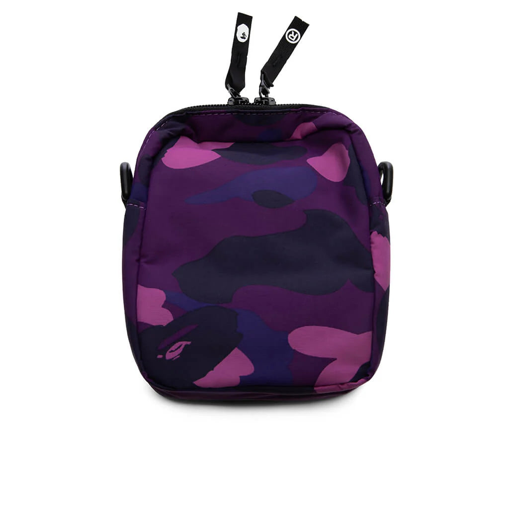 Color Camo Shark Mini Bag Purple
