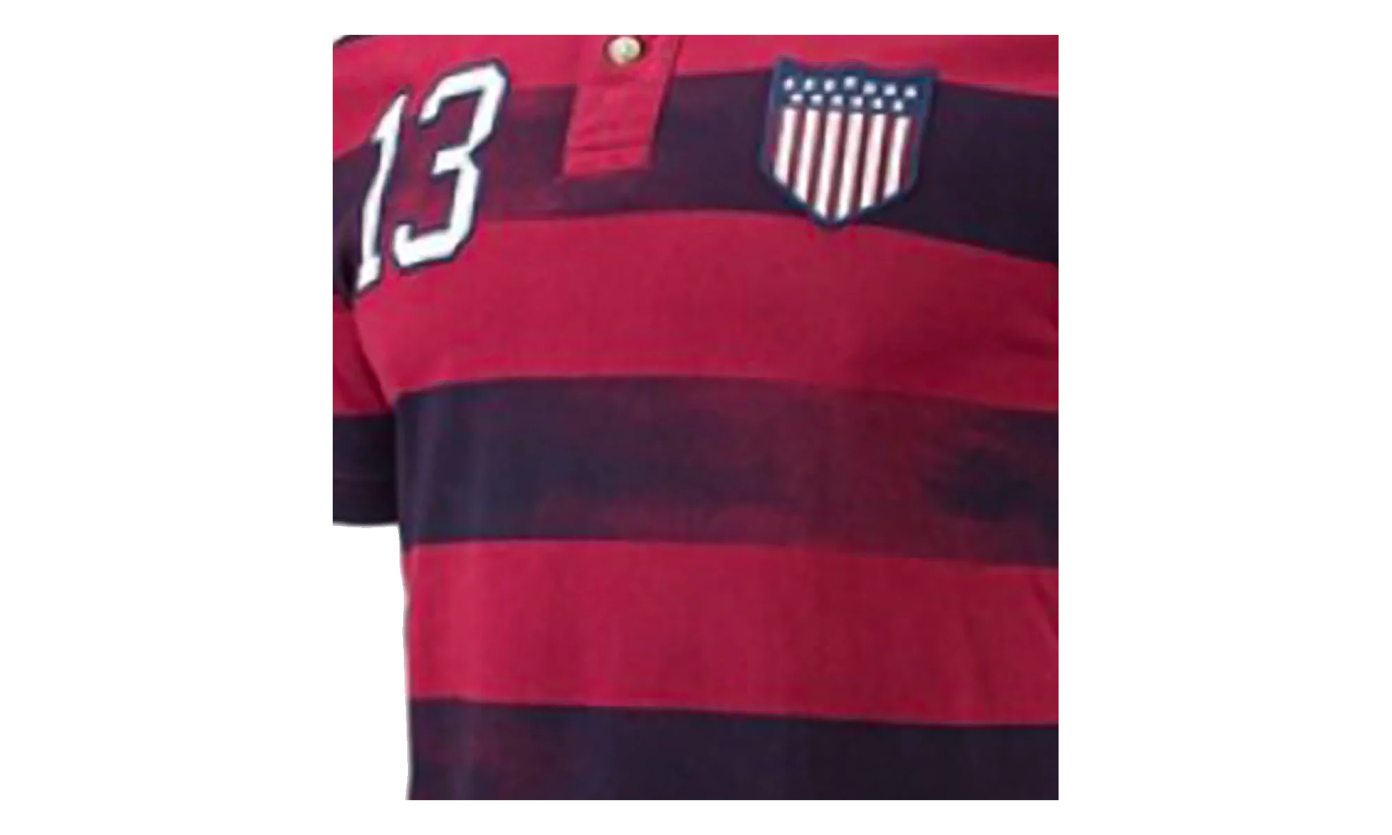 USA Covert Vintage Polo Shirt "Red / Obsidian" 543973 677