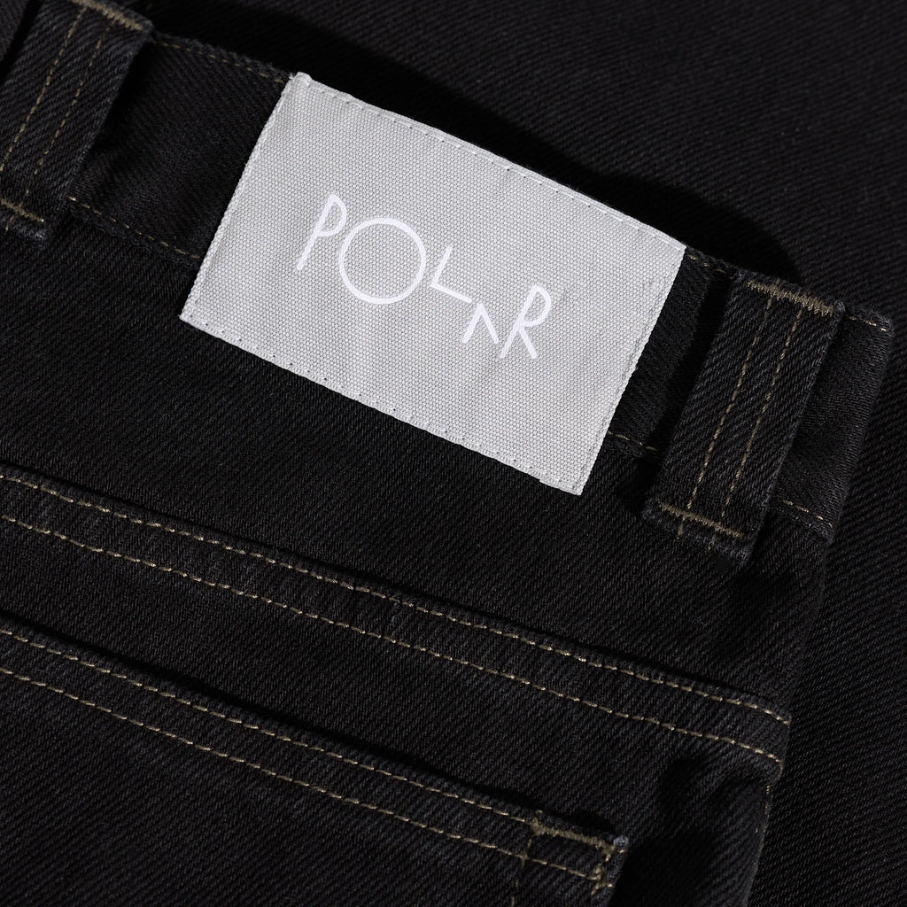 Polar 93 Contrast Stitched Pants Black Dark Olive