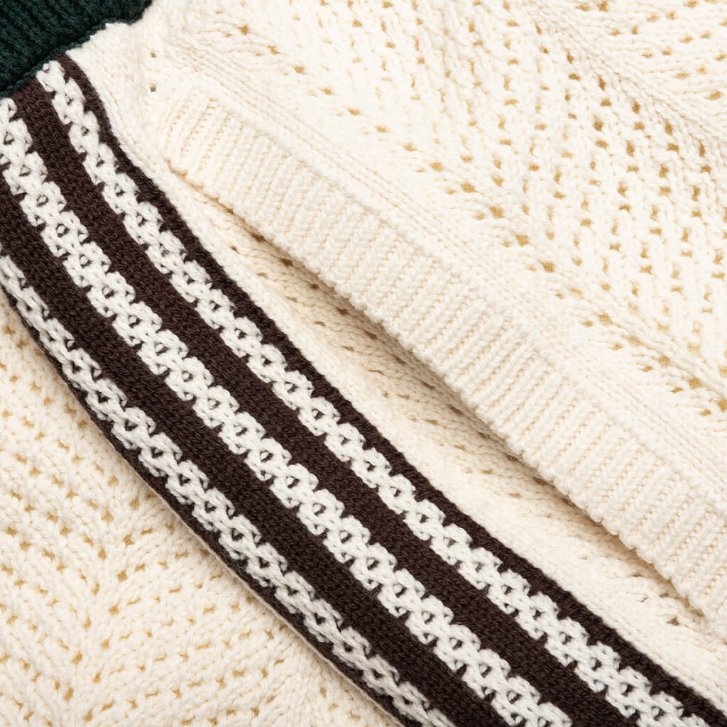Adidas Originals x CLOT Knit Short by Edison Chen Cream White