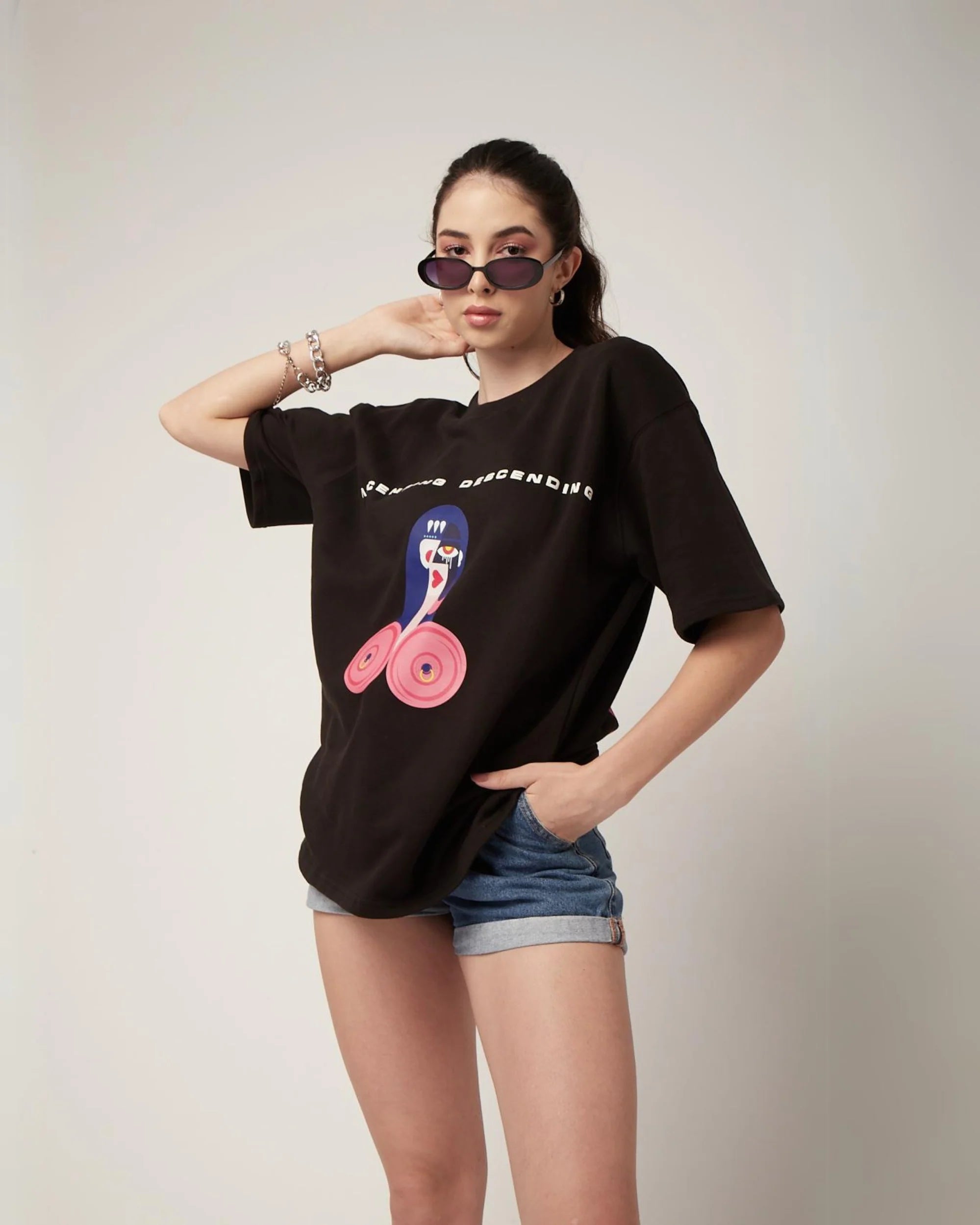Not Your Regular Vanilla Black T Shirt HG x Ascending Descending
