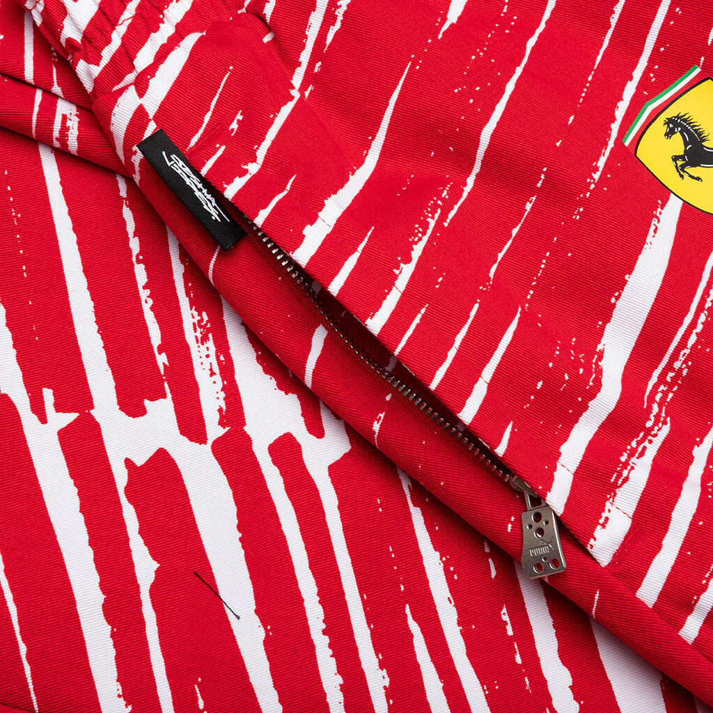 Puma x Joshua Vides Ferrari Race Pants Rosso Corsa
