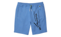 Signature Print Cotton Fleece Shorts "Blue Chine / Black" GH2640 HG3
