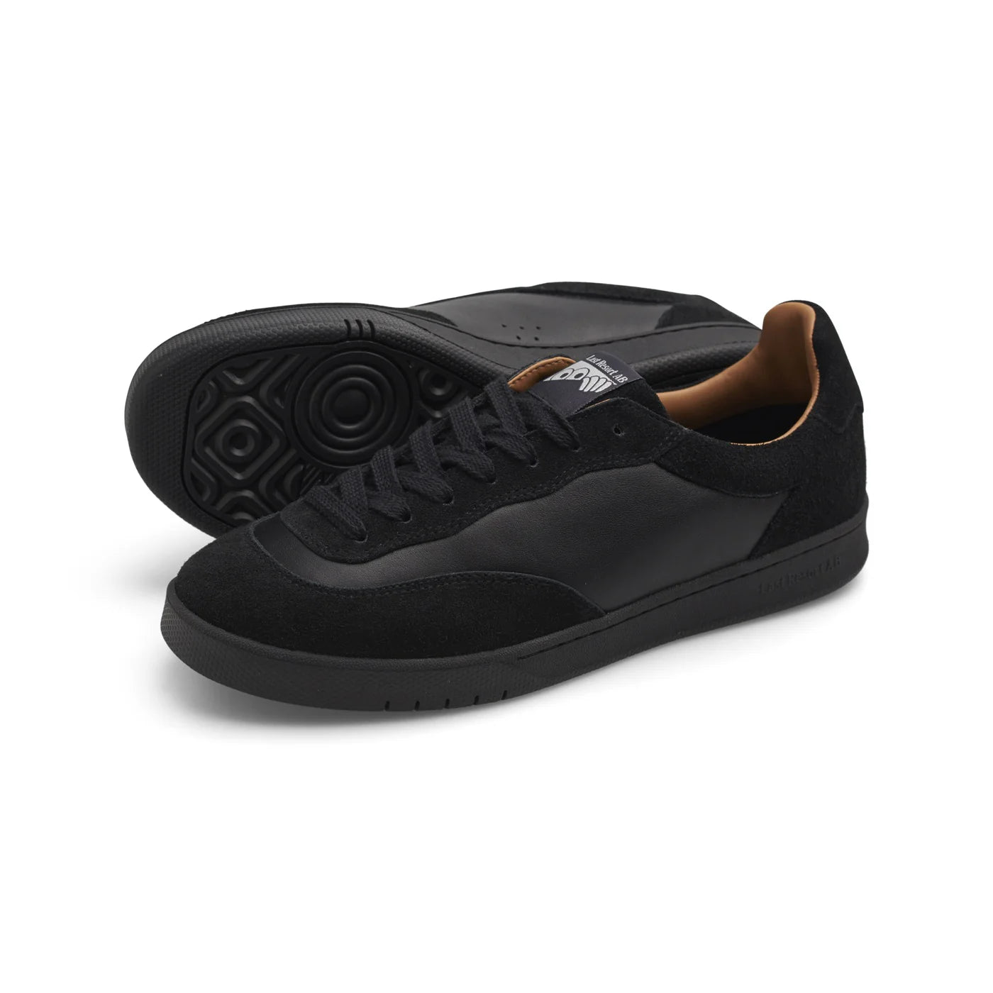 Last Resort AB CM001 Suede Leather Lo Black Black