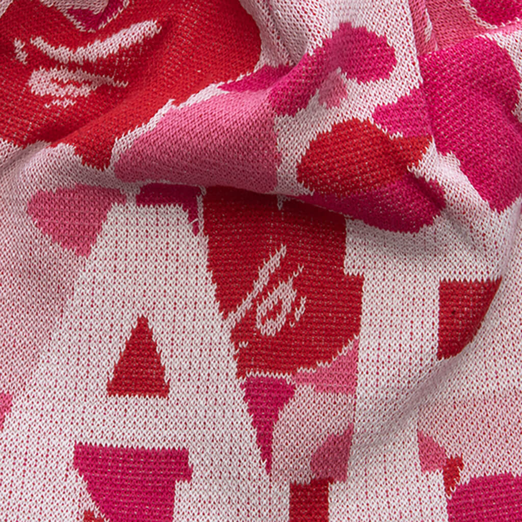 ABC Camo Knit Cap Pink
