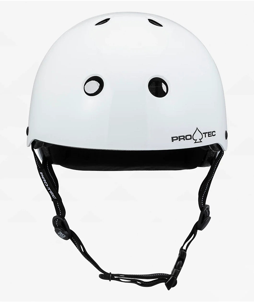 Protec Low Pro Matte Helmet Gloss White