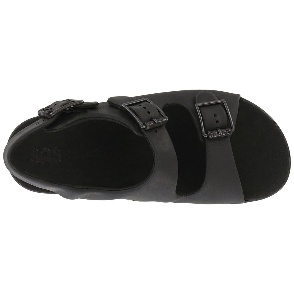 Men's Bravo Heel Strap Sandal In Black Bear