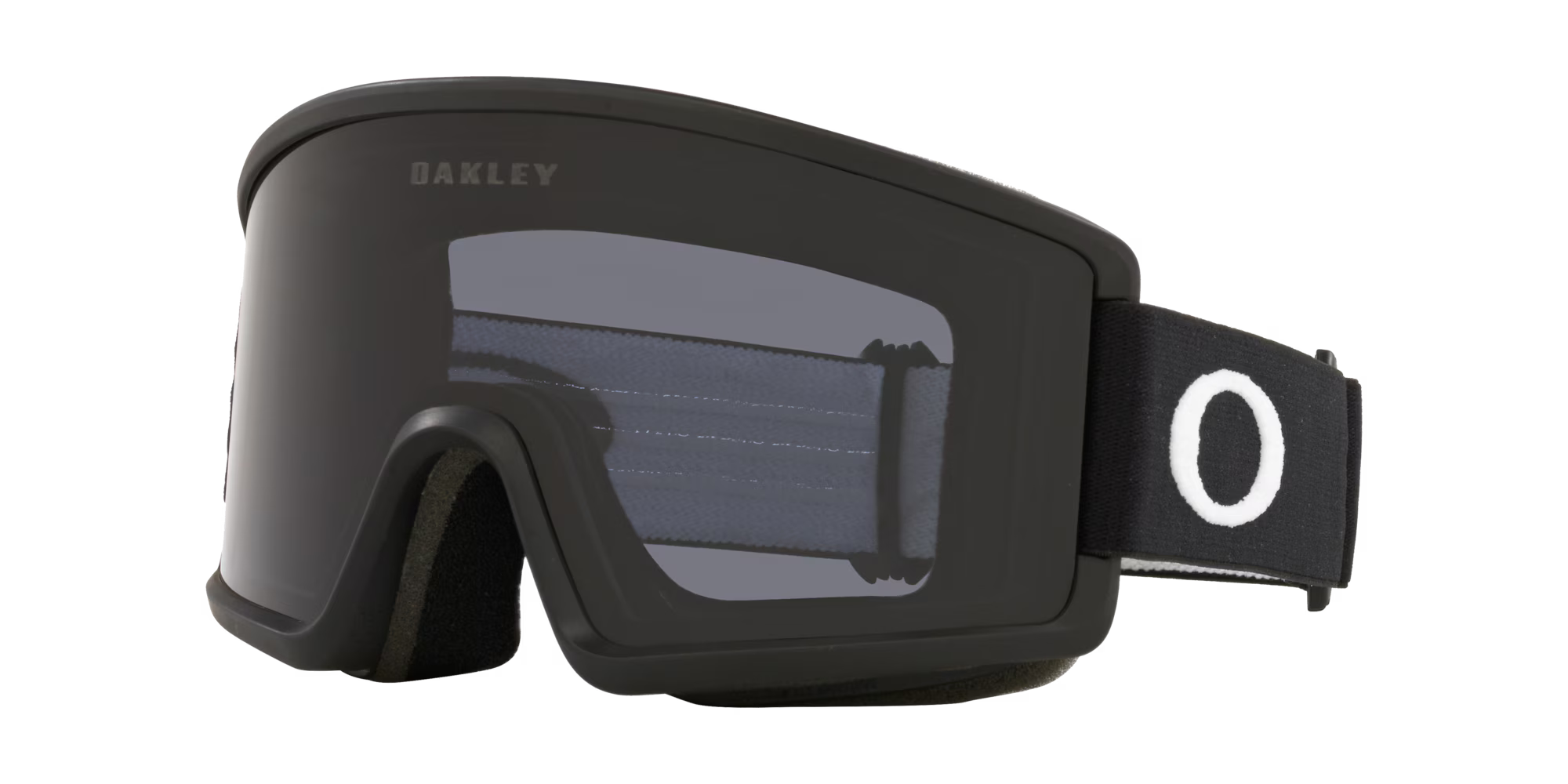 Oakley Target Line L Snow Goggles Matte Black Dark Grey
