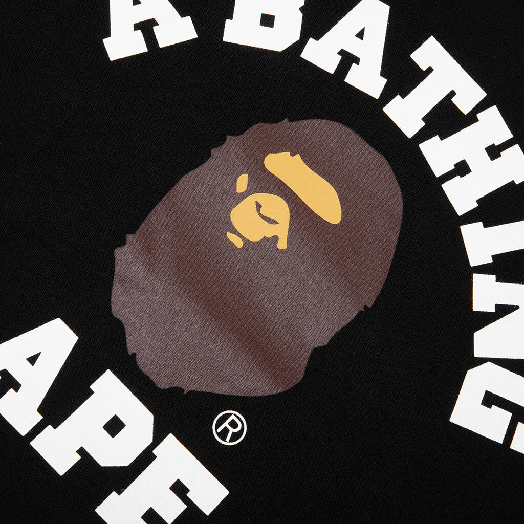College Tee Black