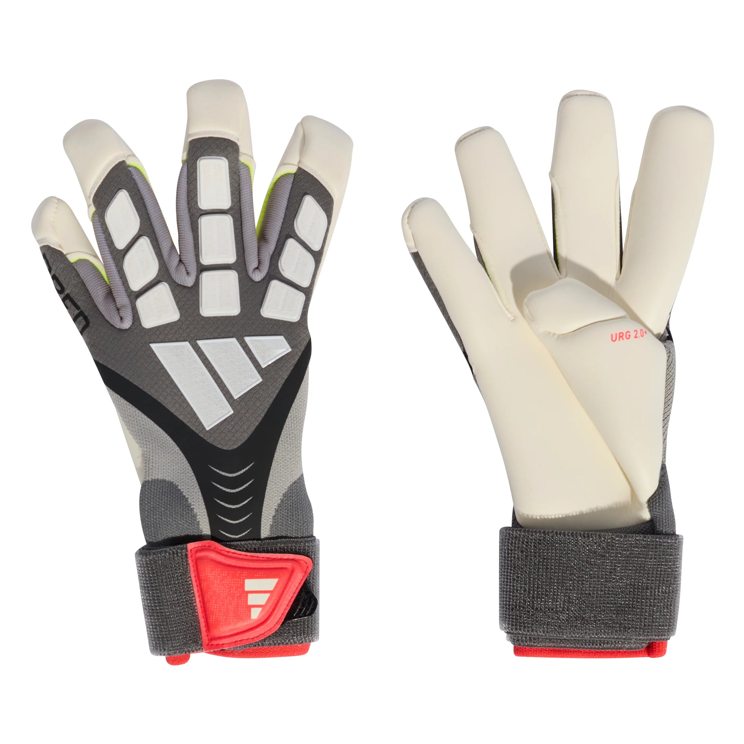 adidas Predator Goalkeeper Pro Hybrid Soccer Glove Grey