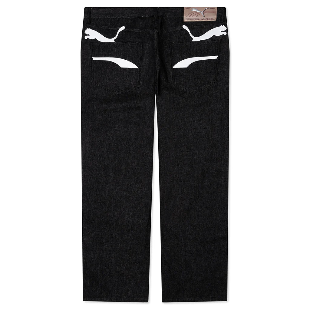 Puma x AAP Rocky Printed Denim Black Denim