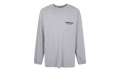 Jersey Long-Sleeve Shirt "Light Heather Grey" 125HO244378F