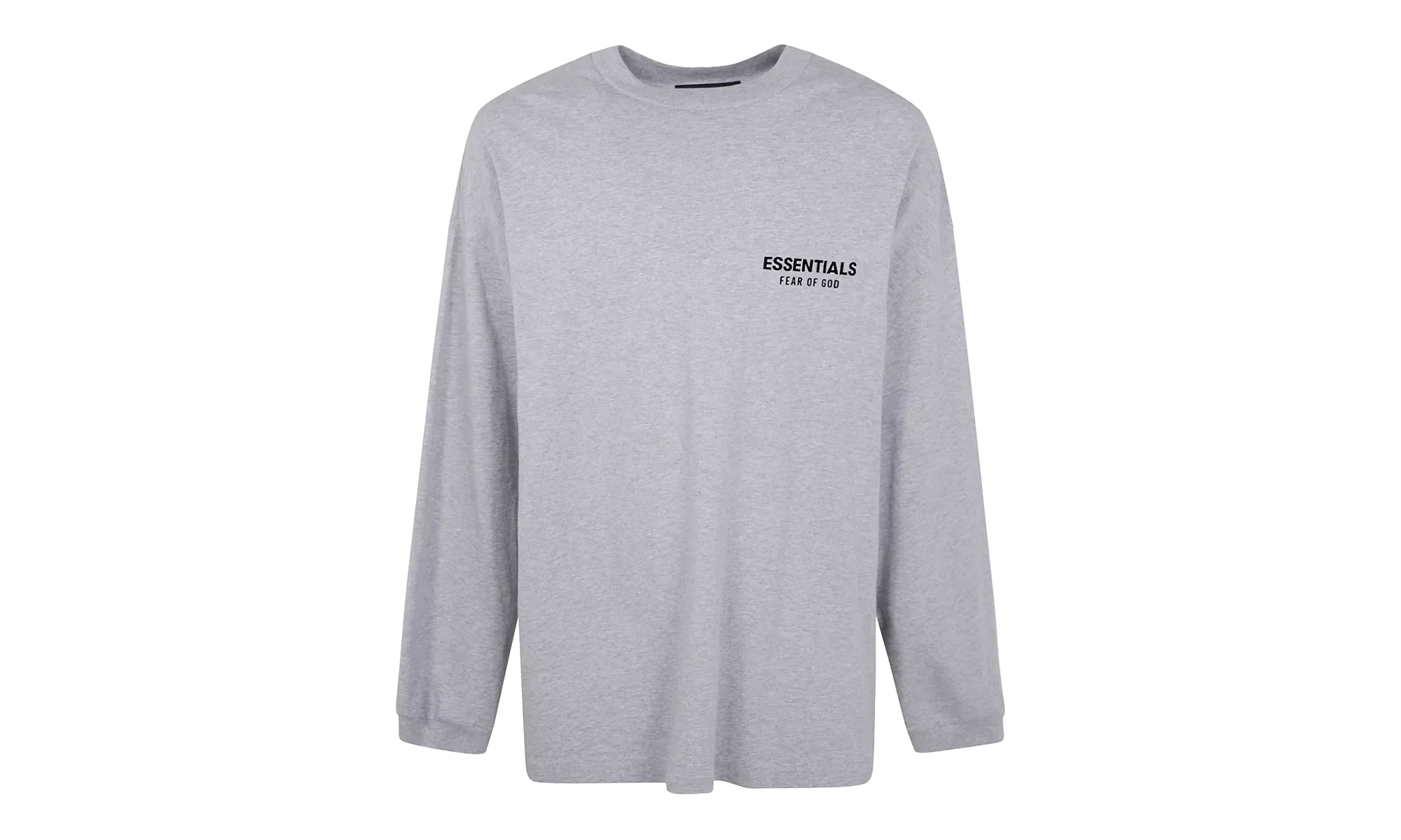 Jersey Long-Sleeve Shirt "Light Heather Grey" 125HO244378F