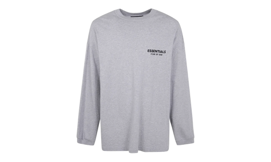 Jersey Long-Sleeve Shirt "Light Heather Grey" 125HO244378F