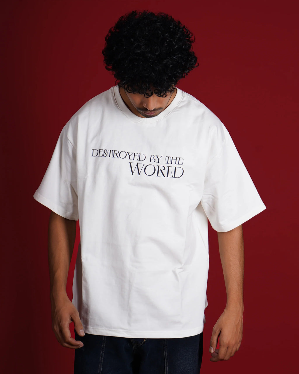 Destroyed By The World T Shirt HG x Krewe Kulturr