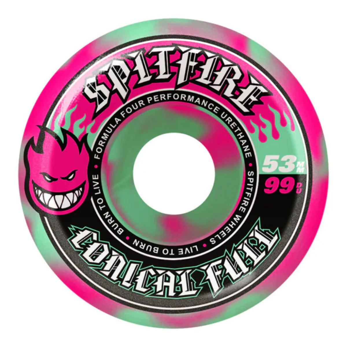 Spitfire F4 Colored Conical Full 99D Wheel