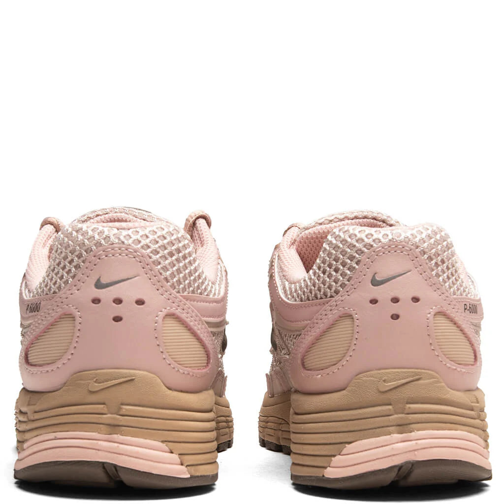 Womens P 6000 SE Fossil Stone Ironstone Hemp Pink Oxford