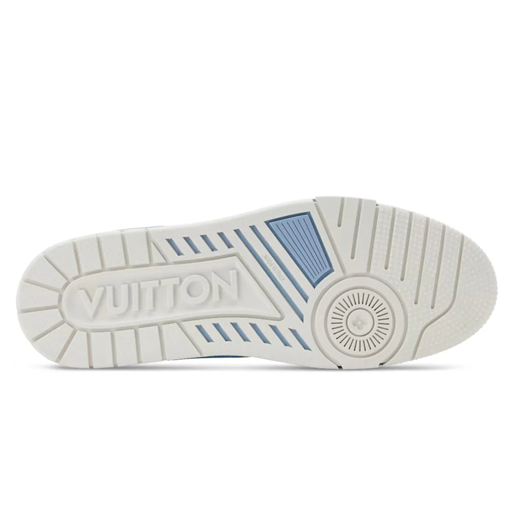LV Trainer Blue Jacquard