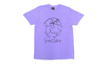 Scribble Short Sleeve T-Shirt "Purple" BSMT06 1 VLT