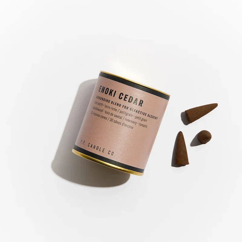 Enoki Cedar Incense Cones