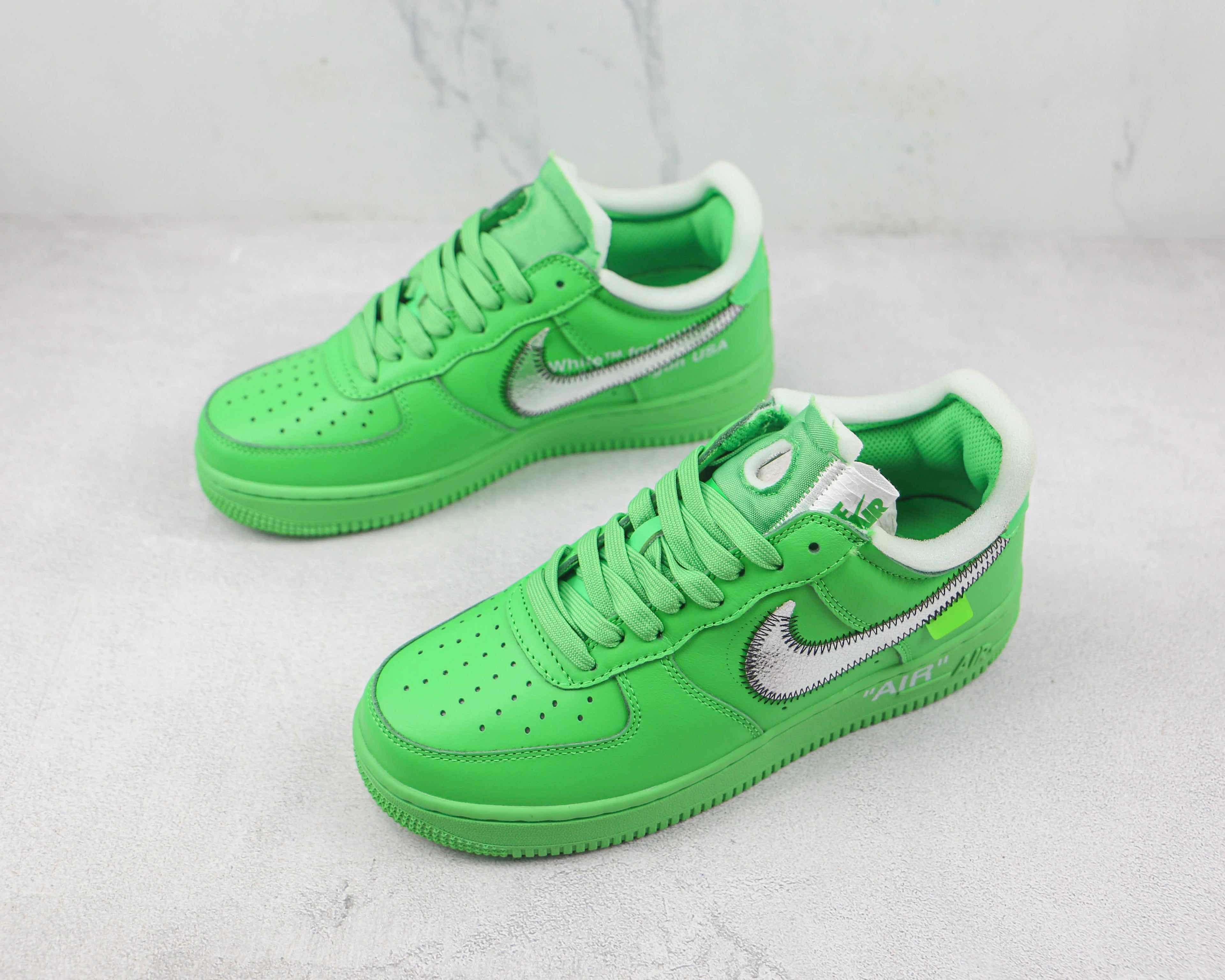 Nike Air force 1 Low Off White Light Green Spark