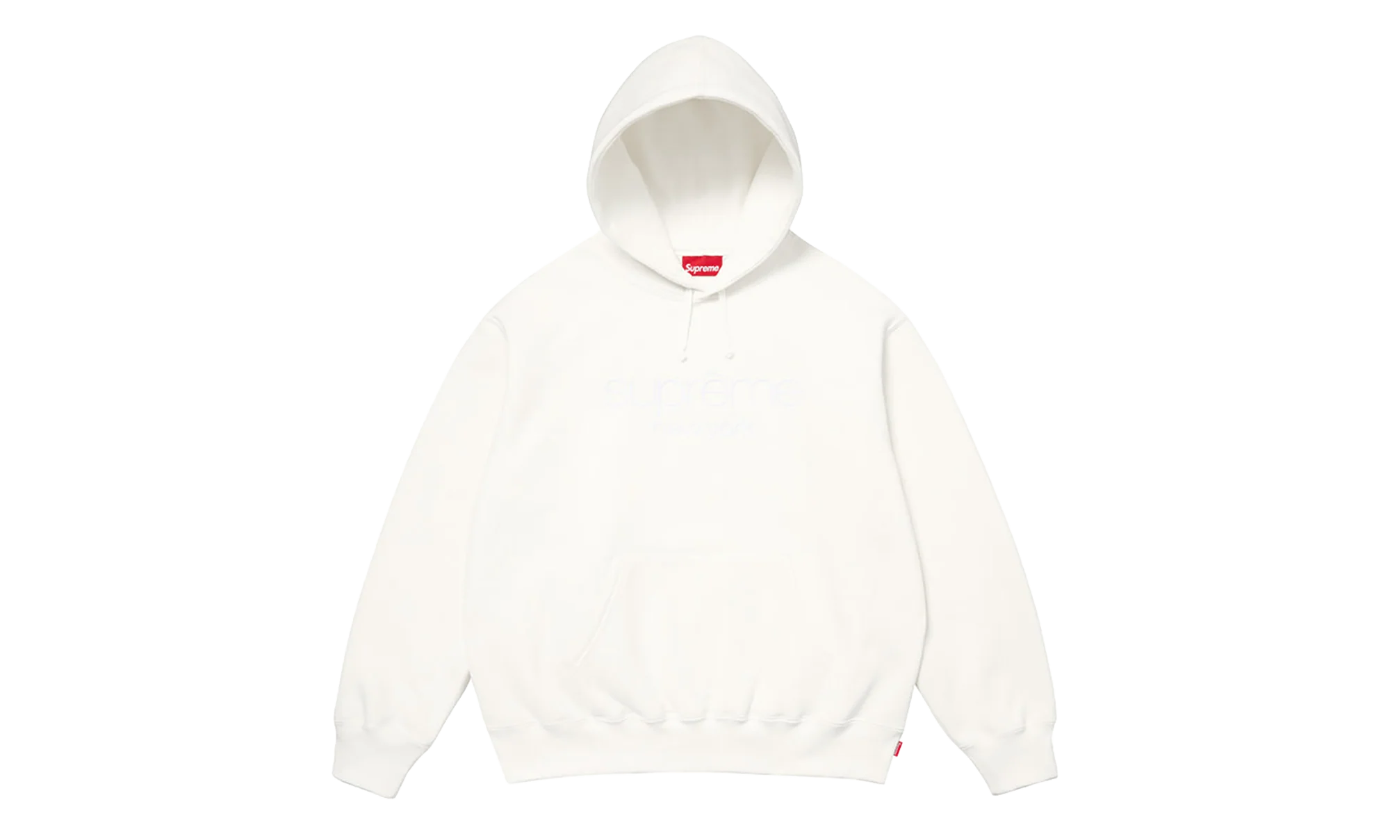 Classic Logo Hooded Sweatshirt "SS26- White" SU27105