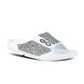 Unisex Ooahh Sports Flex Sandals in White Labyrinth