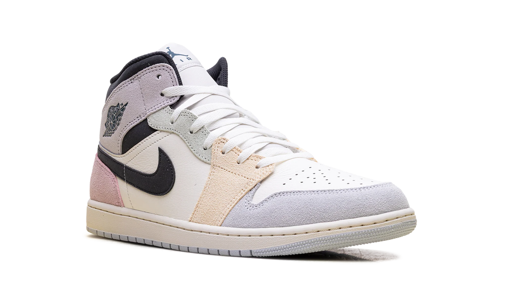 Air Jordan 1 Mid "Sail / Anthracite-Jade Aura-Iced Jade" IB7110 100
