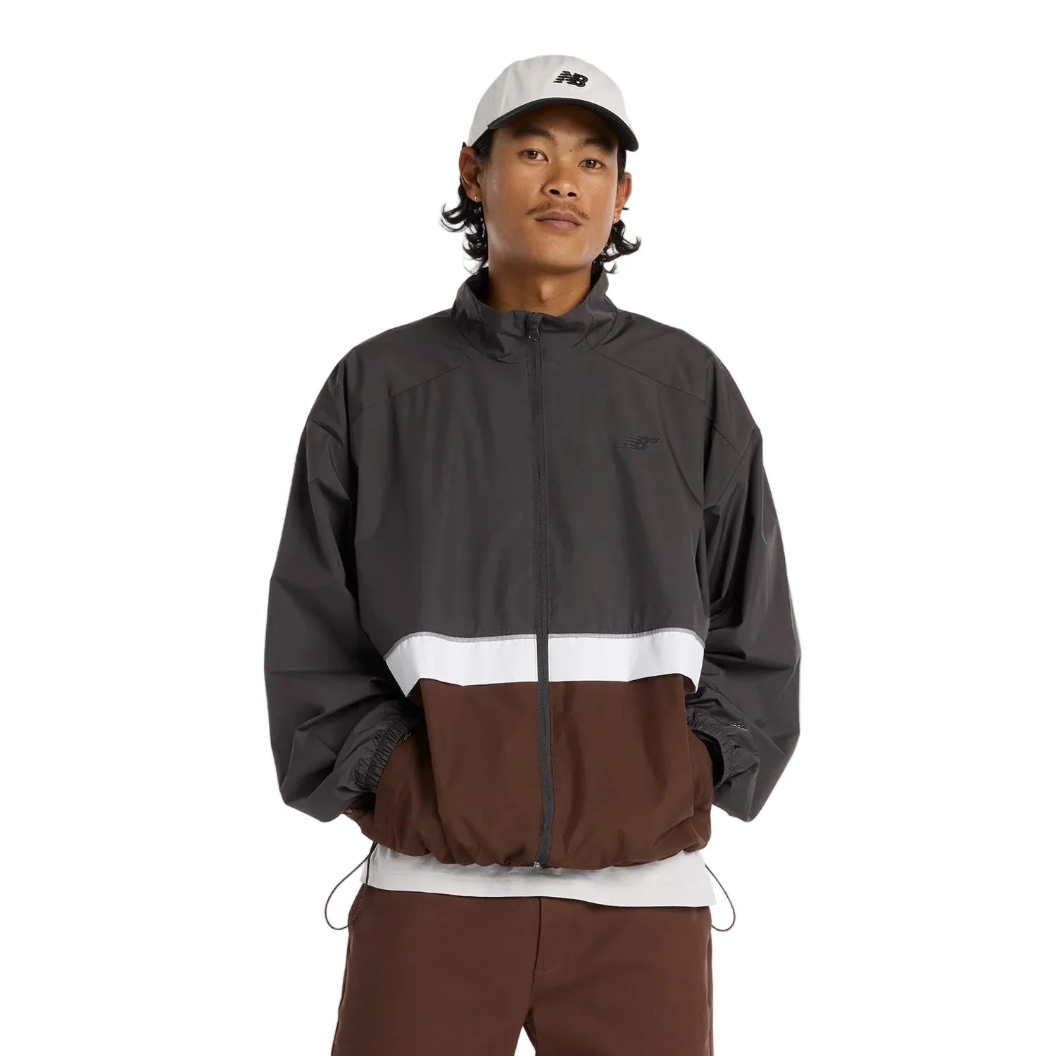 New Balance Numeric Archive Jacket Black White Brown