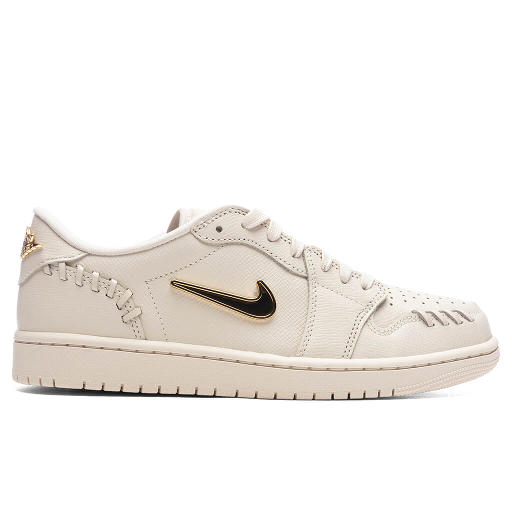Womens Jordan 1 Low Method of Make Legend Light Brown Metallic Gold