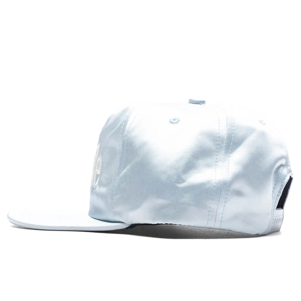 Satin Logo Hat Sky Blue