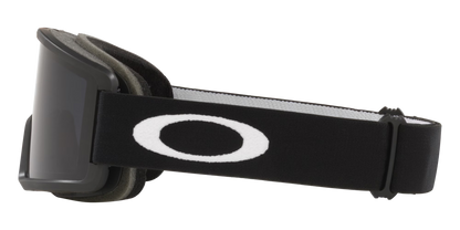 Oakley Target Line L Snow Goggles Matte Black Dark Grey