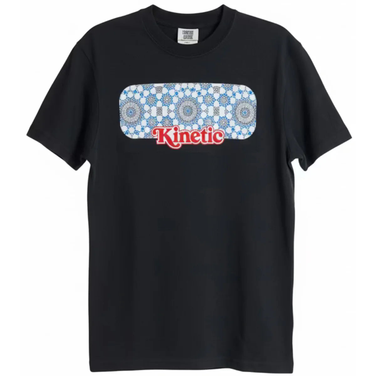 Kinetic Tile Tee Black