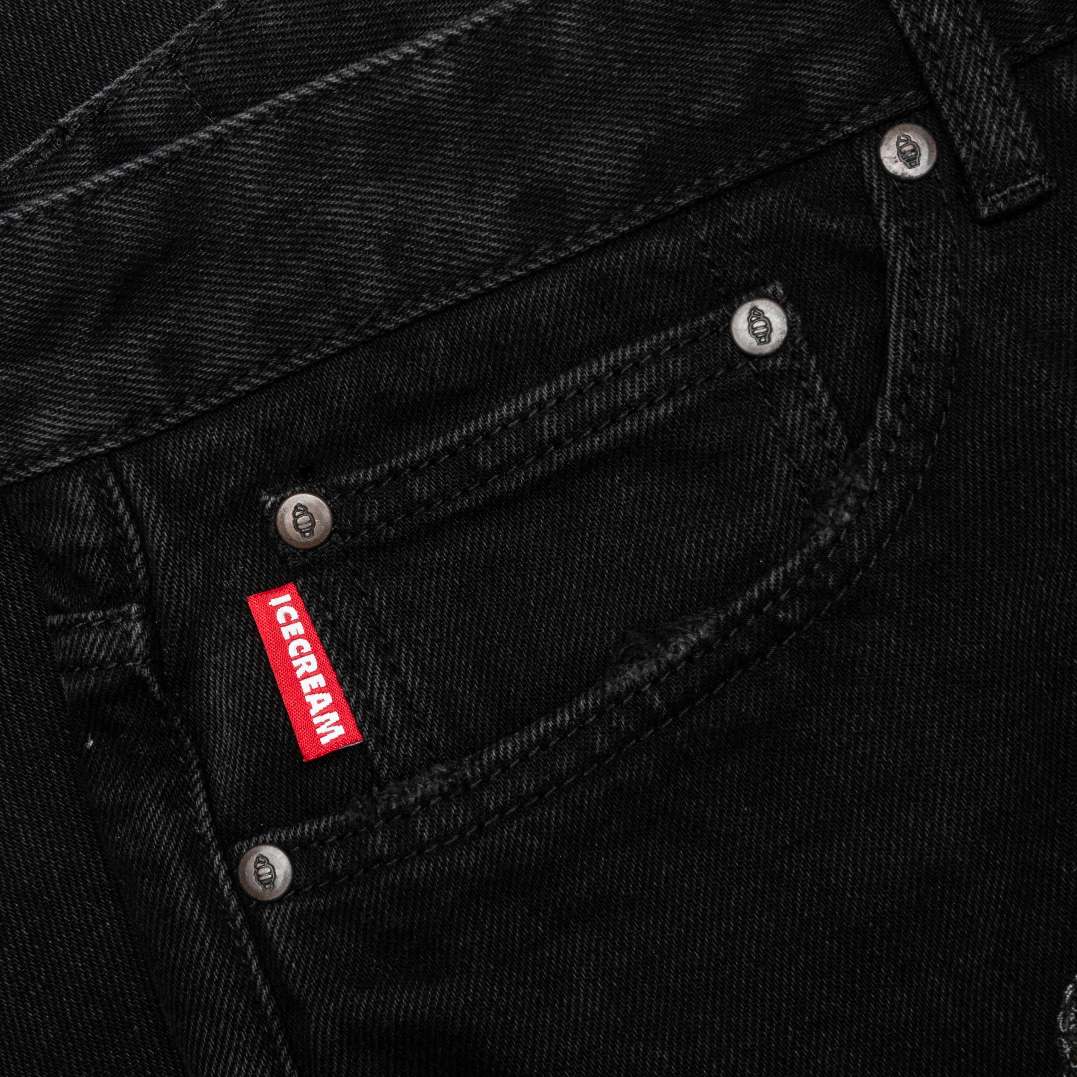Black Cherry Vanilla Fit Jeans Black Caramel