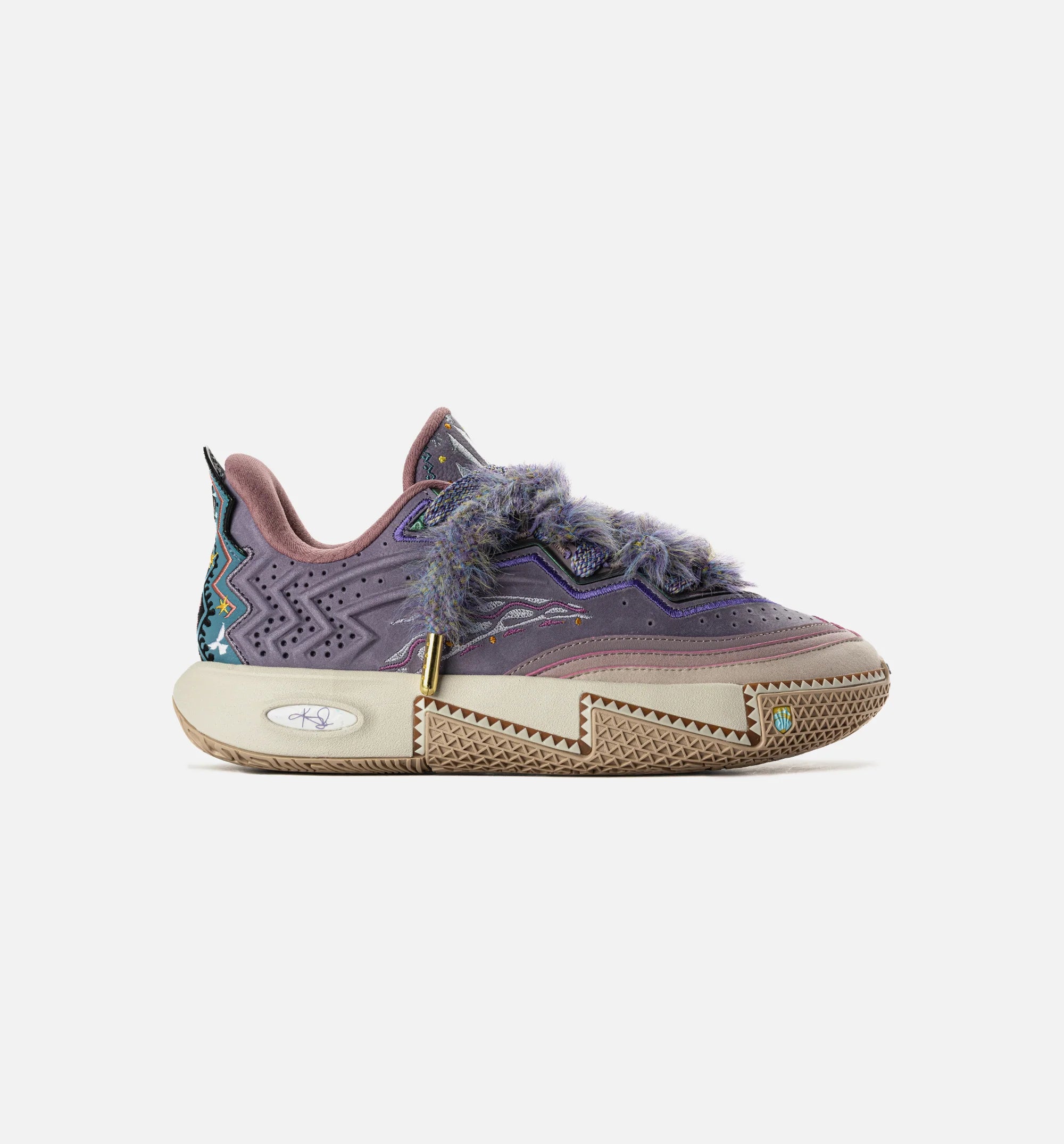 Kai 2 Artist On Court Mens Basketball Shoe Purple Cream