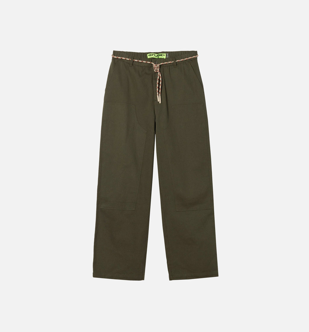 Studio CWW Work Mens Pant Coffee Grey