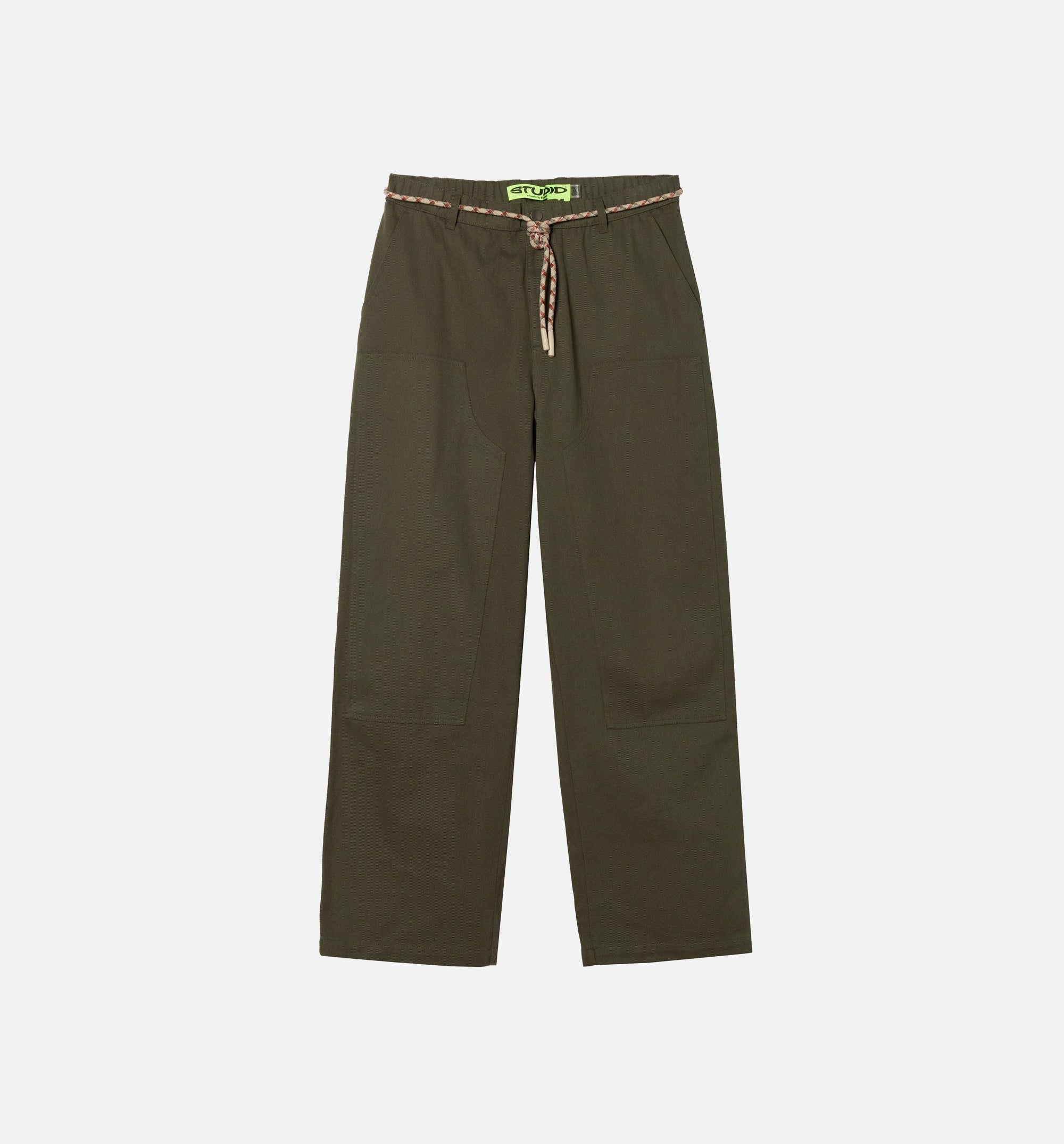 Studio CWW Work Mens Pant Coffee Grey