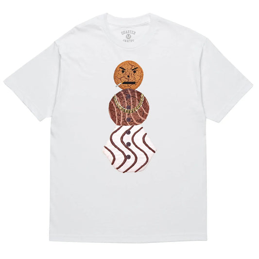 Quartersnacks Big Snackman Tee White