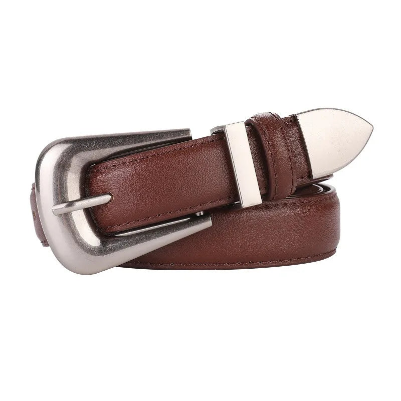 Cinto de Couro Feminino Alba