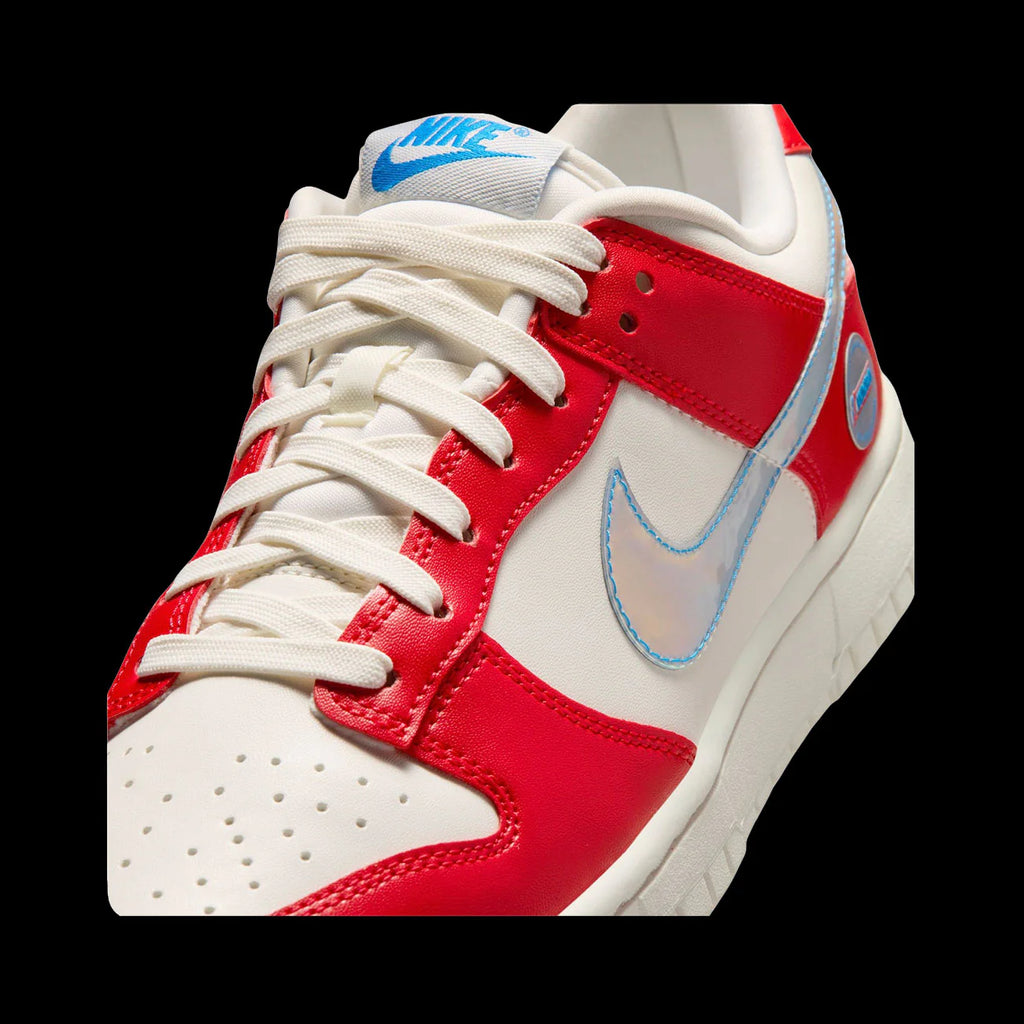 WMNS Nike Dunk Low WNBA 30th Action Red Multi Color Sail