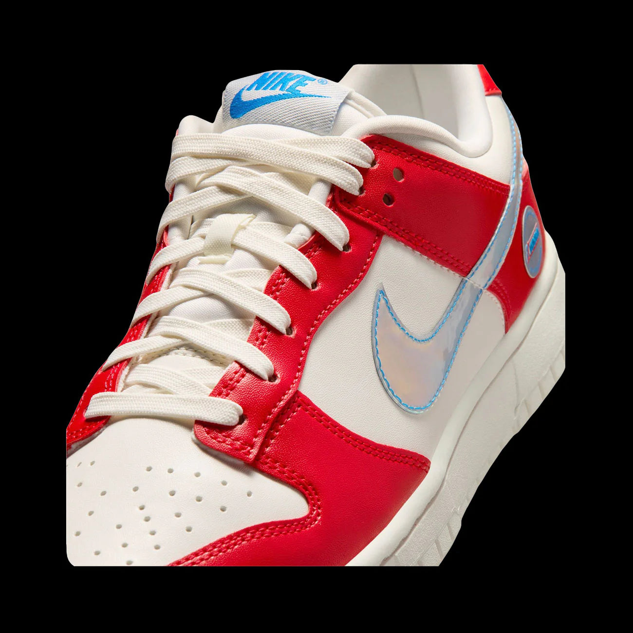 WMNS Nike Dunk Low WNBA 30th Action Red Multi Color Sail