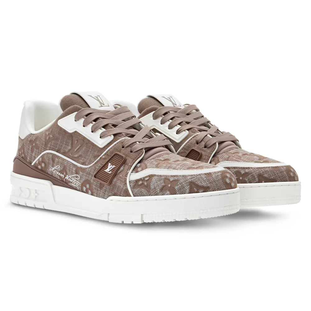 LV Trainer Taupe Brown Canvas