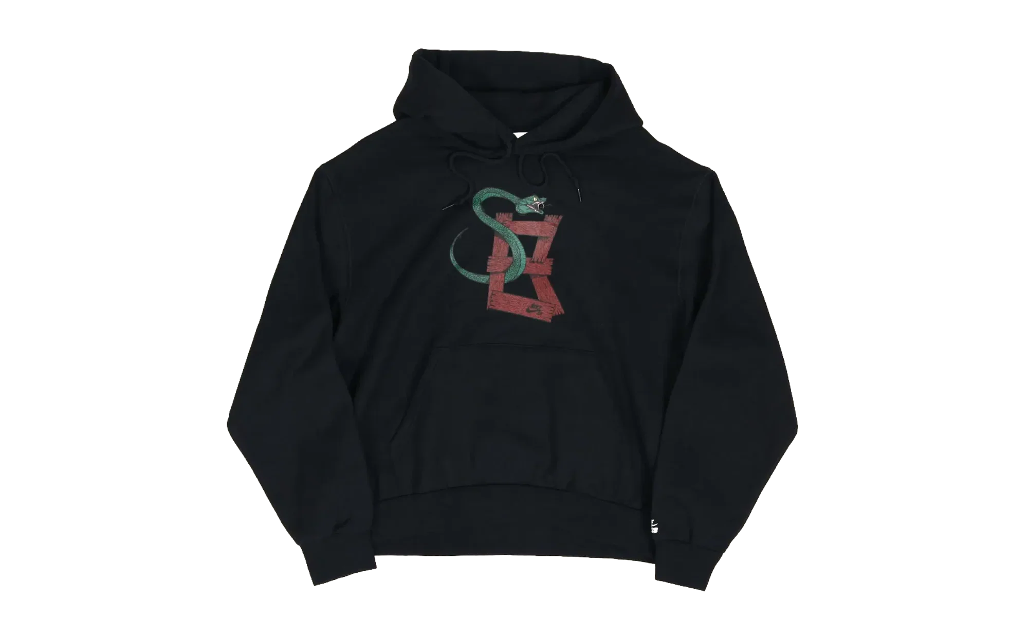 SB Skate Fleece Pullover Hoodie "Black / White" FV7400 010