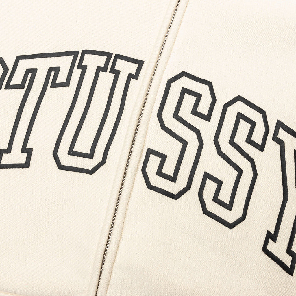Outline Zip Hoodie Ivory